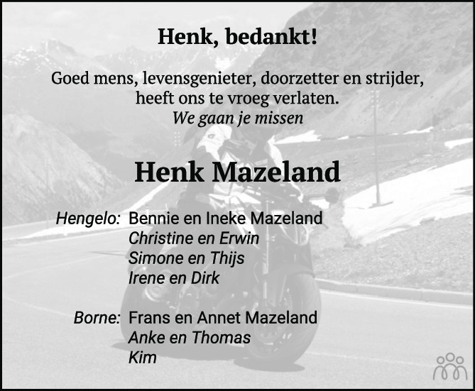 Henk Hendrikus Johannes Bernardus Mazeland