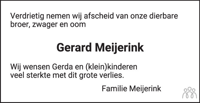 Gerard Gerhardus Antonius Maria Meijerink