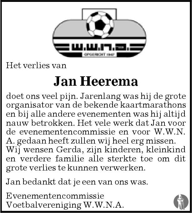 Jan Gerrit Heerema Overlijdensbericht En Condoleances