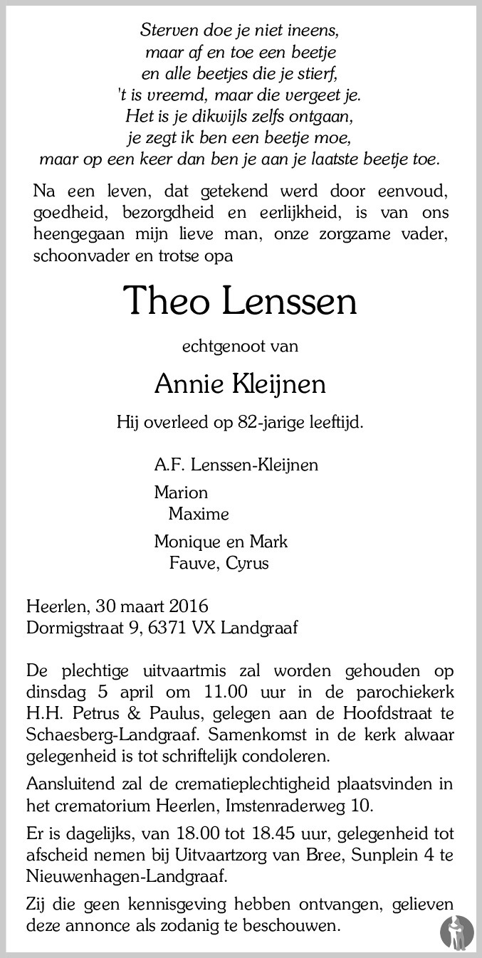 theo-lenssen-30-03-2016-overlijdensbericht-en-condoleances-mensenlinq-nl