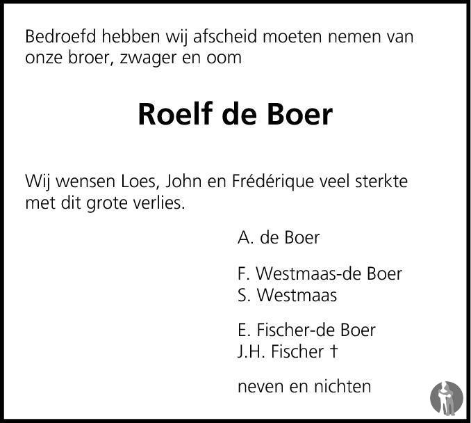 Roelf de Boer 21052014 overlijdensbericht en condoleances Mensenlinq.nl