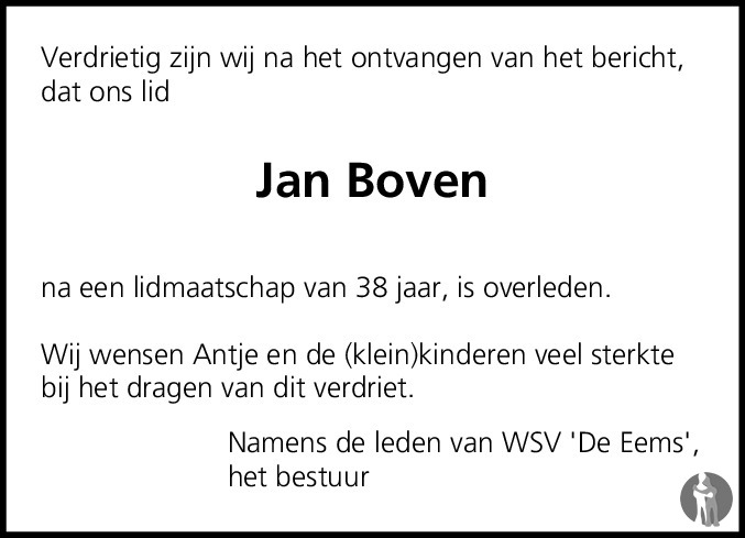 Jan Boven 30062017 overlijdensbericht en condoleances Mensenlinq.nl