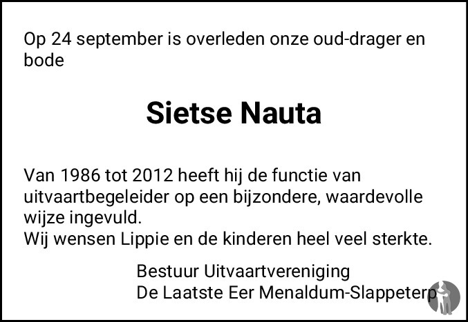 Nauta gestorben