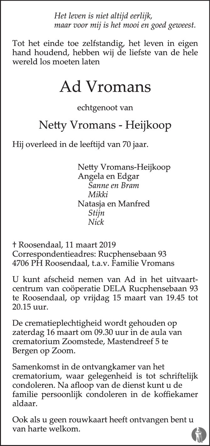 Overlijdensberichten Bn De Stem Oosterhout Bloemen Overlijdensberichten Bn De Stem Oosterhout Bloemen