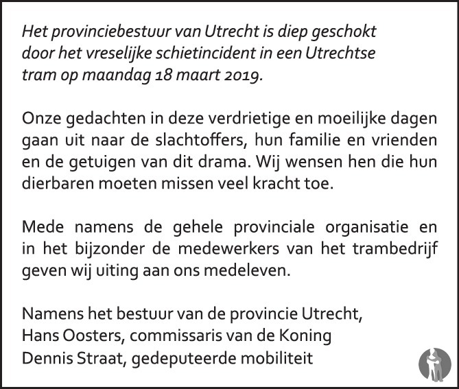 Overlijdensbericht van Roos Verschuur  in AD Algemeen Dagblad