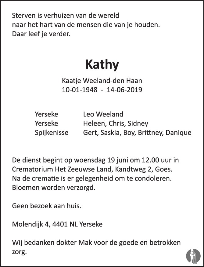 kathy van zeeland 2019