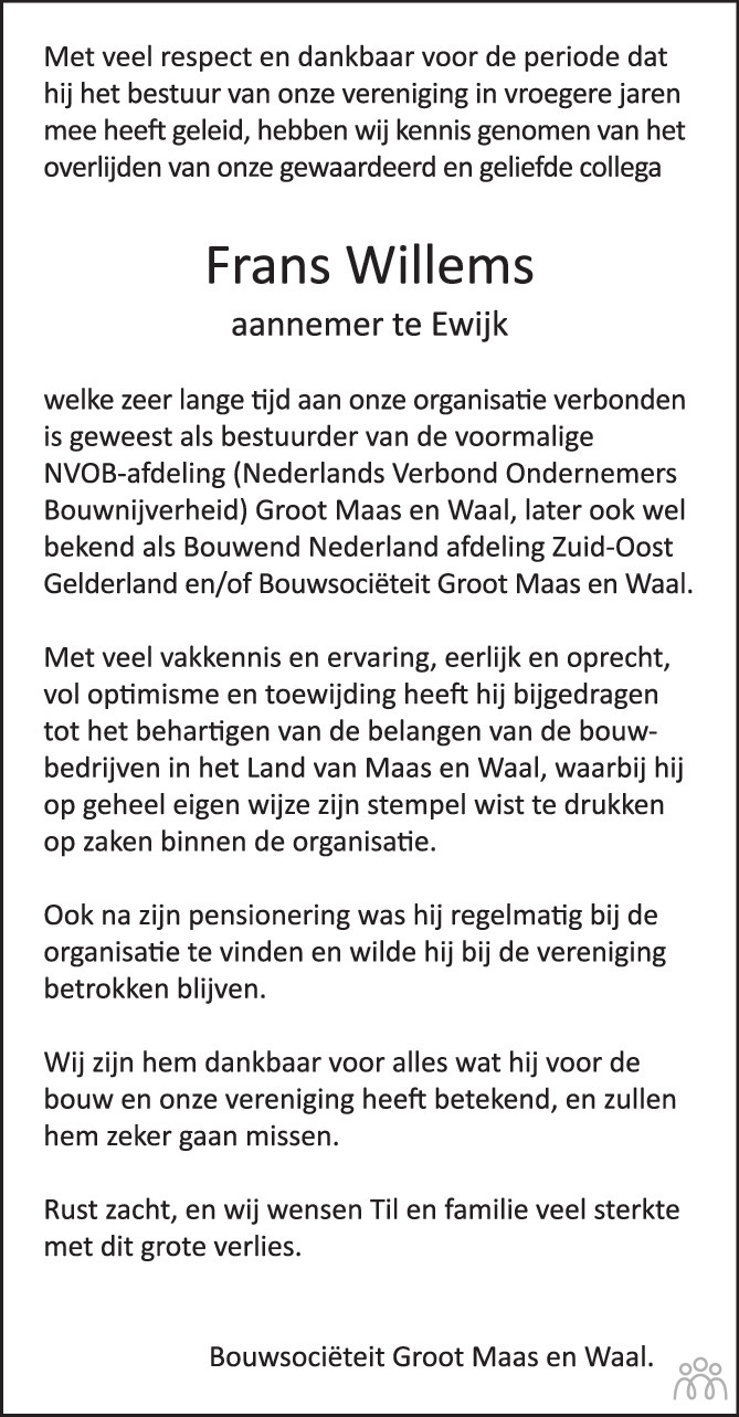 Frans (Franciscus Jacobus Hubertus) Willems 04062023