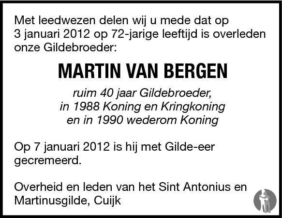 Martin Van Bergen