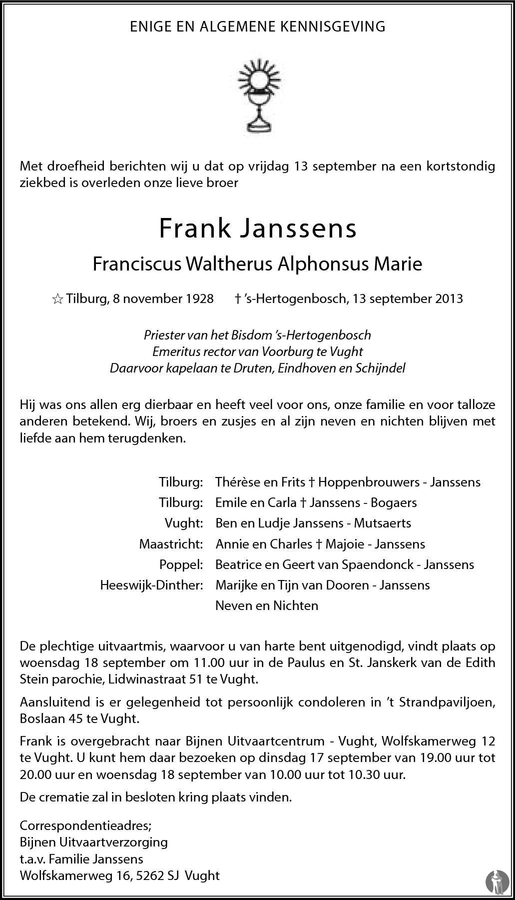 Frank Janssens