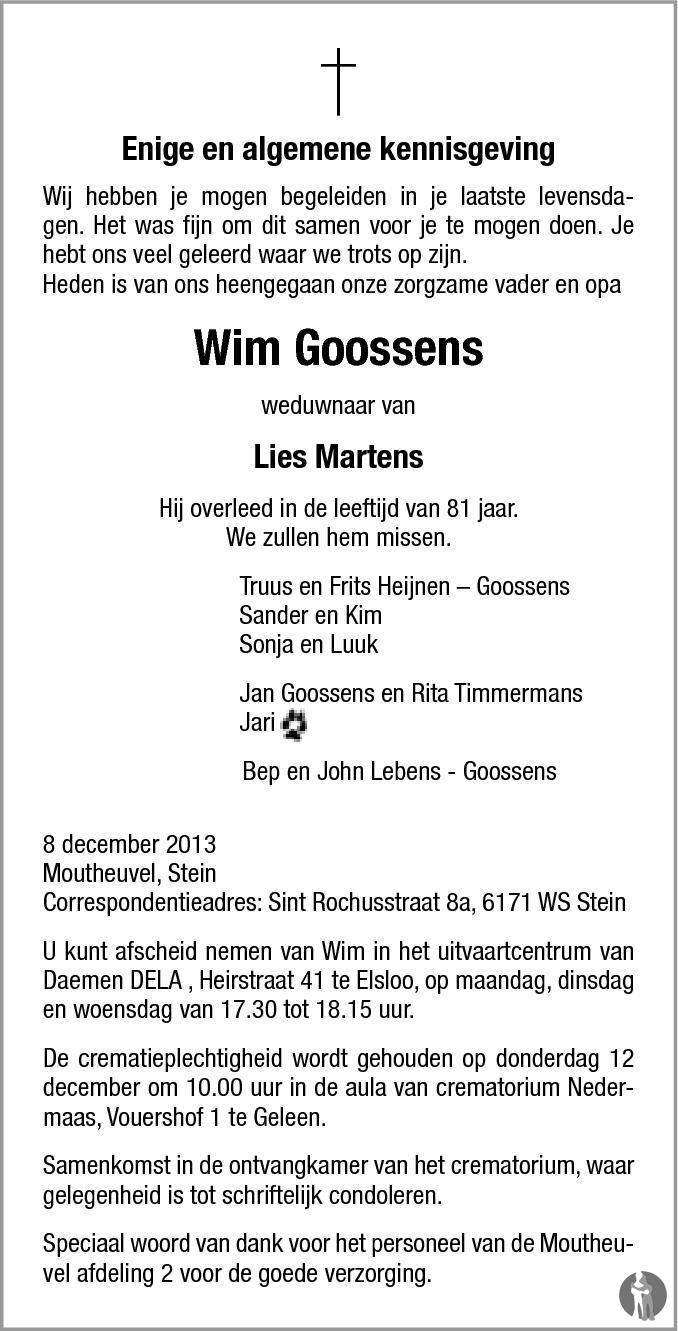 Wim Goossens